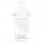 Fauteuil cosmétique électrique Lux 4M blanc avec berceau