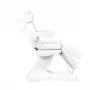 Electric cosmetic chair Lux 4M white with cradle
