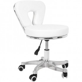 COSMETIC STOOL FOR PEDICURE 9266 WHITE